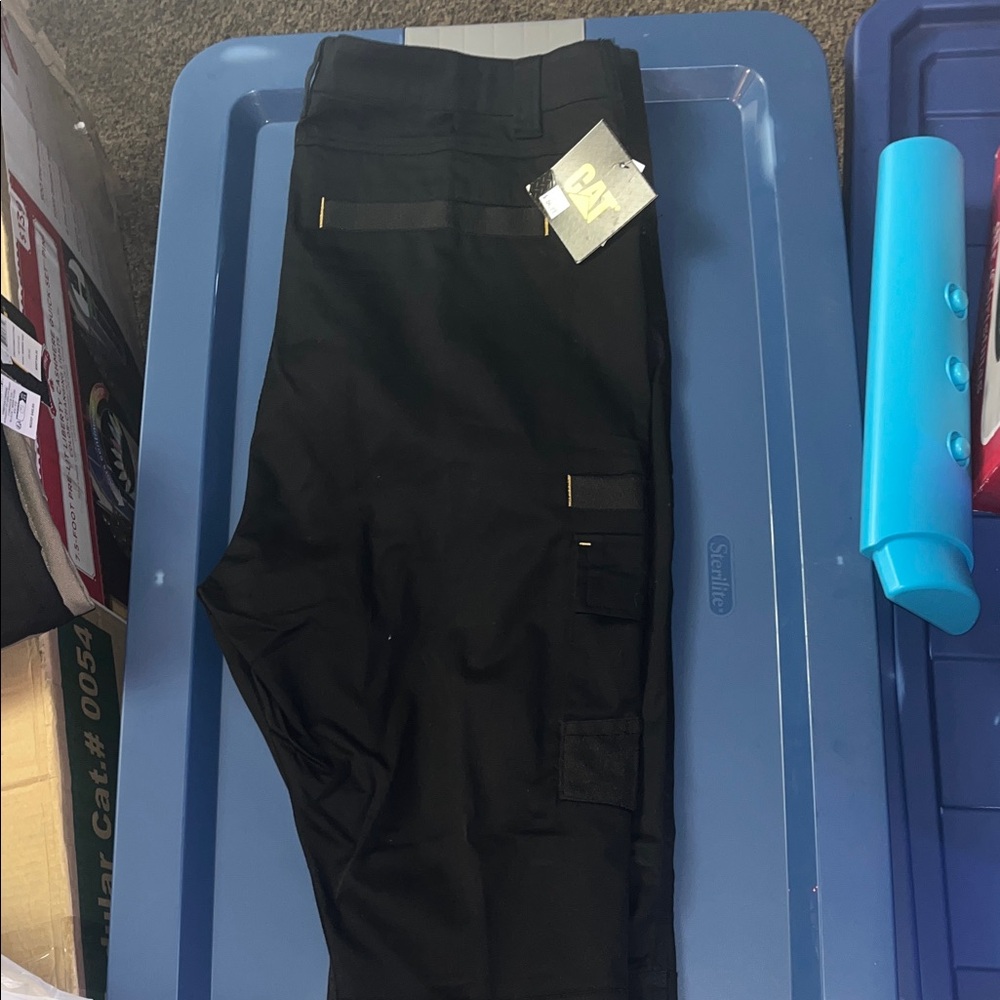 Caterpillar Women's Black Utility Pants - Picture 3 of 3